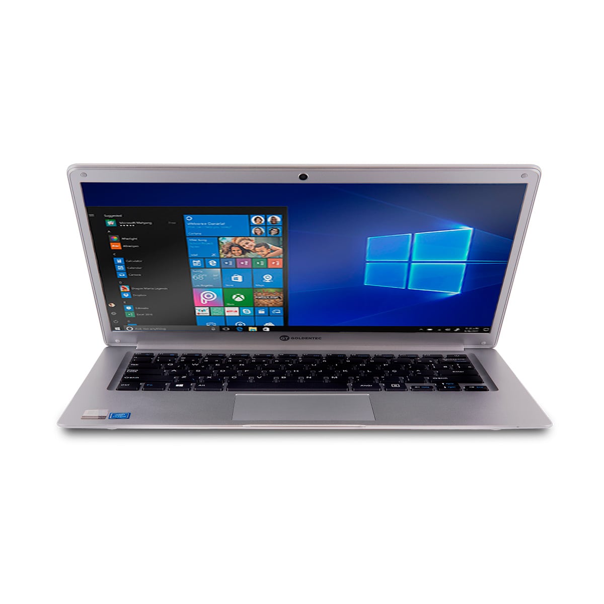 Encontraproduto.com.br - Notebook GT Silver Intel Dual-Core 4GB 64GB SSD Tela de 14