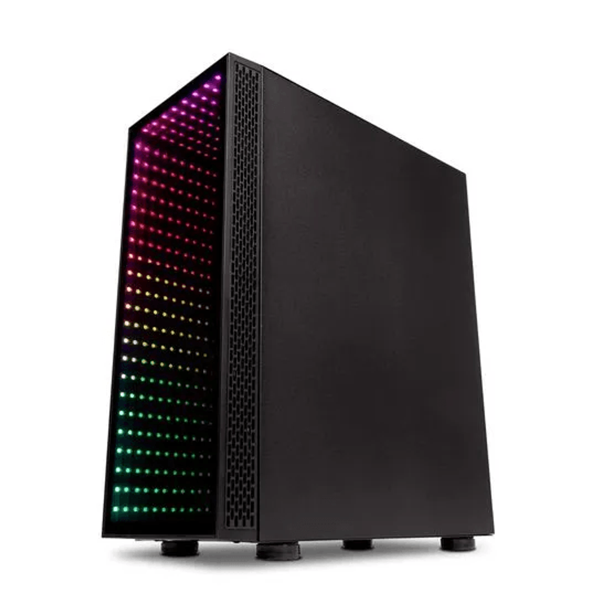 Encontraproduto.com.br - Gabinete Gamer GT Gamer Sem Fonte P3T2C GTPA03 Com LED RGB | Goldentec