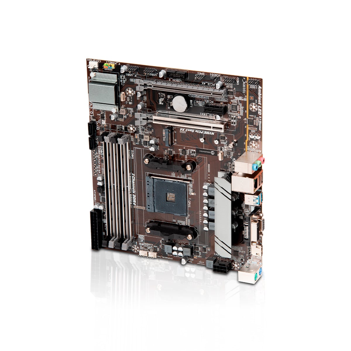 Encontraproduto.com.br - Placa Mãe AMD A520 DDR4