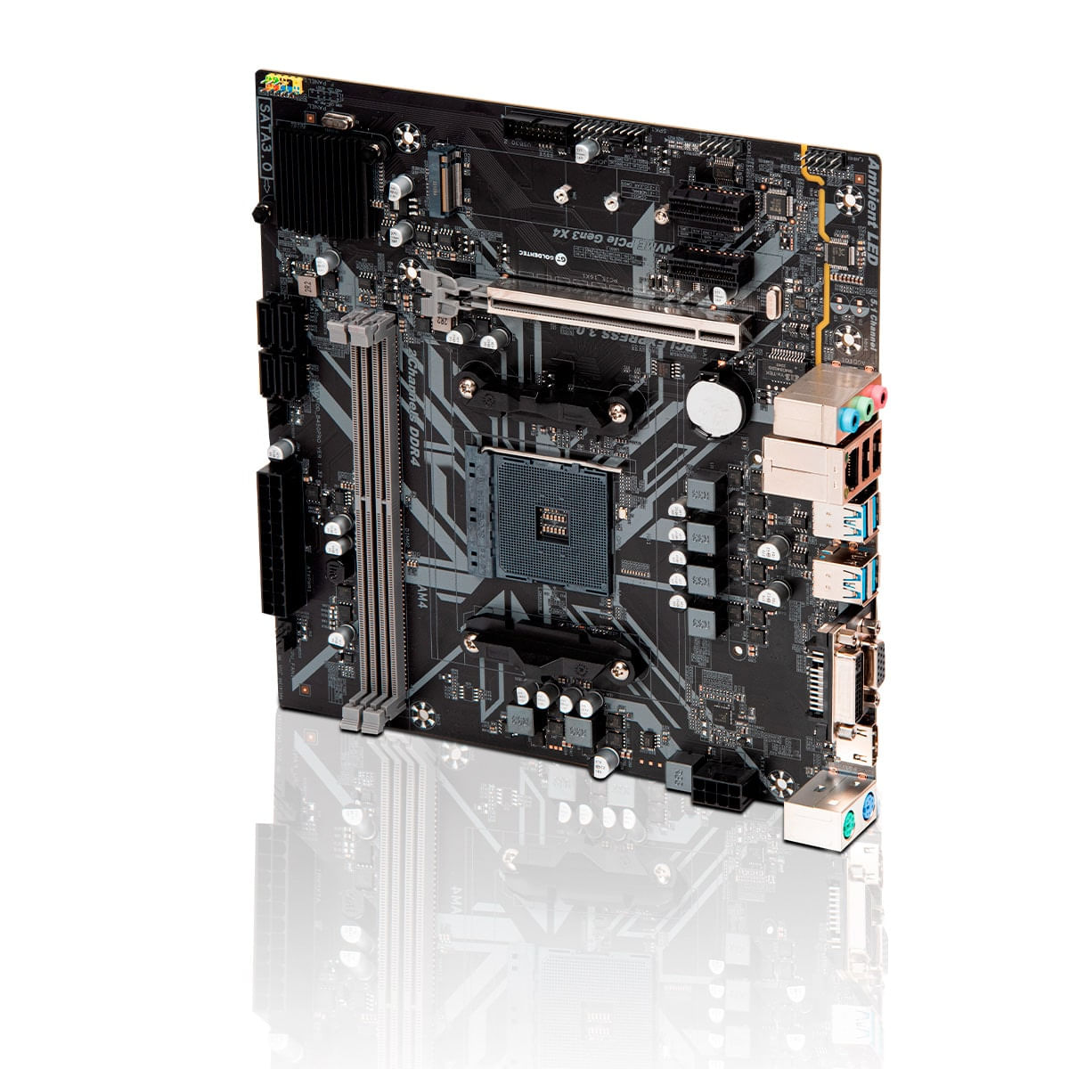 Encontraproduto.com.br - Placa Mãe Gaming AMD B450M DDR4