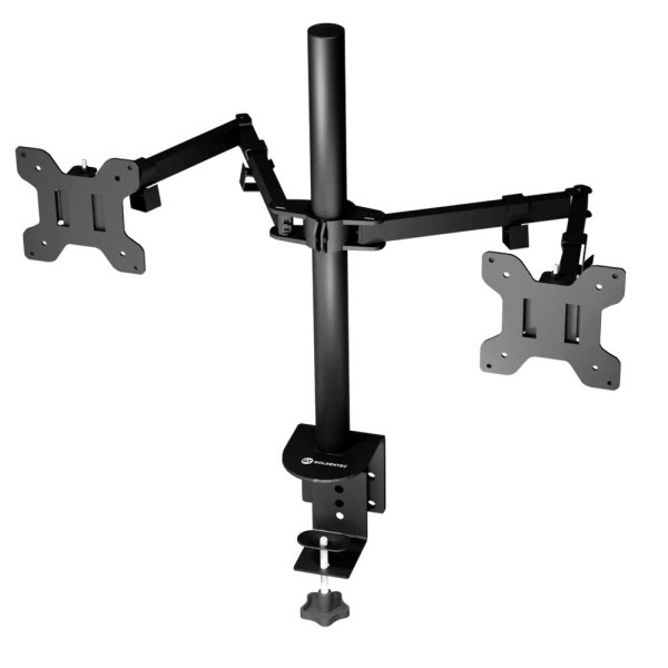 Encontraproduto.com.br - Suporte Articulado para 2 monitores Preto