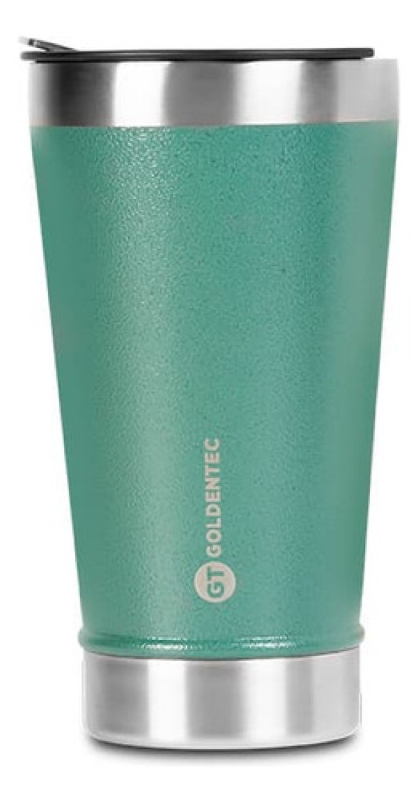 Encontraproduto.com.br - Copo Térmico Goldentec GT Beer 540ml Verde