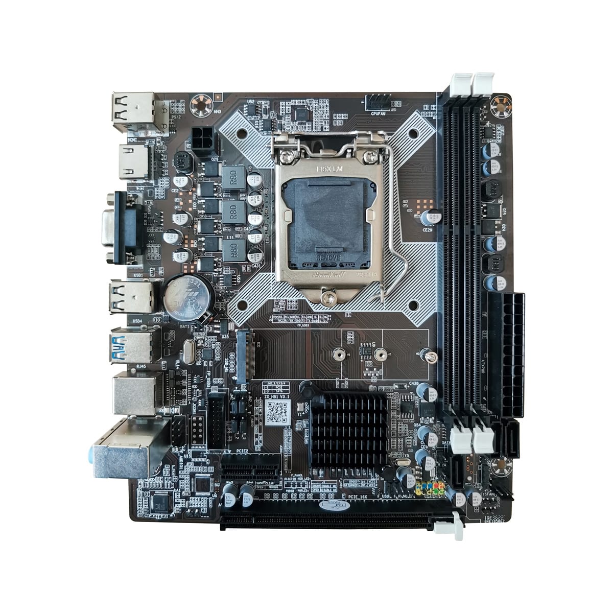 Encontraproduto.com.br - Placa S1150 H81 DDR3 M2 Goldentec