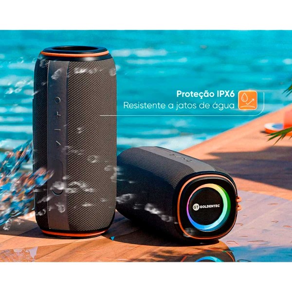 Encontraproduto.com.br - Caixa de Som GT Pop 60W RMS Bluetooth