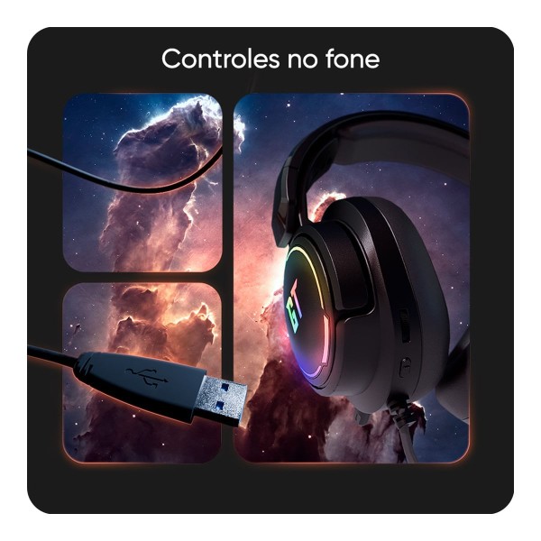 Encontraproduto.com.br - Headset Gamer GT Nebula