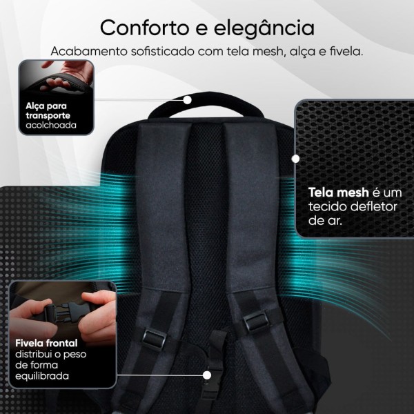 Encontraproduto.com.br - Mochila para Notebook 15.6