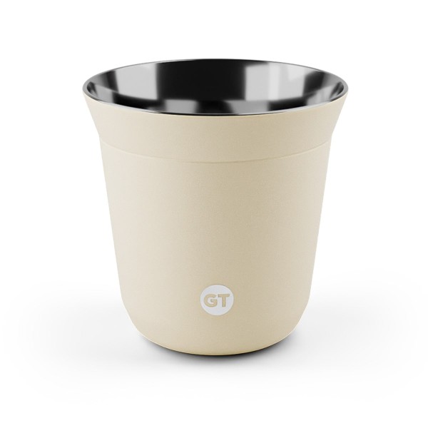 Encontraproduto.com.br - Copo Térmico Goldentec GT Espresso 80ml Off White