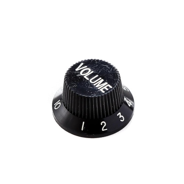 Encontraproduto.com.br - Knob Plástico Instrumentos Volume (3 Peças) Spirit Psv-v-bk [f035]