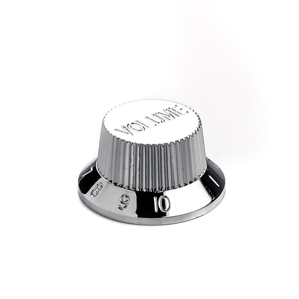 Encontraproduto.com.br - Knob Plástico Instrumentos Volume (6 Peças) Spirit Psv-v-cr [f035]