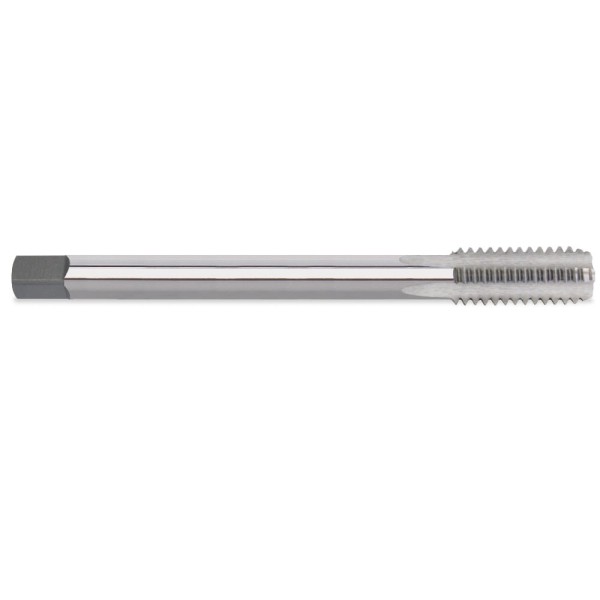 Encontraproduto.com.br - Macho para Máquina em Aço Rápido (HSS) Haste Passante Rosca Unificada Grossa (UNC) - Canal Reto - 1/8