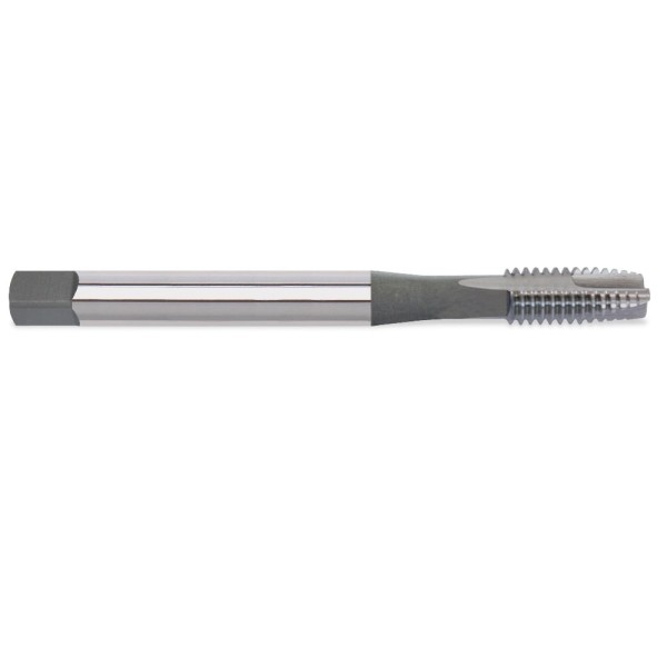 Encontraproduto.com.br - Macho para Máquina em Aço Rápido (HSS) Haste Reforçada Rosca Whitworth Grossa (BSW) - Ponta Helicoidal - 3/16
