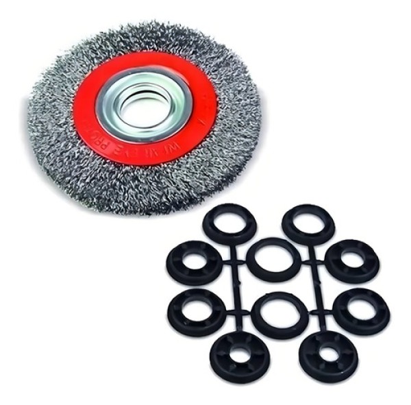 Encontraproduto.com.br - Escova de Aço Circular 6 x 1/2 Rocast 319,0001
