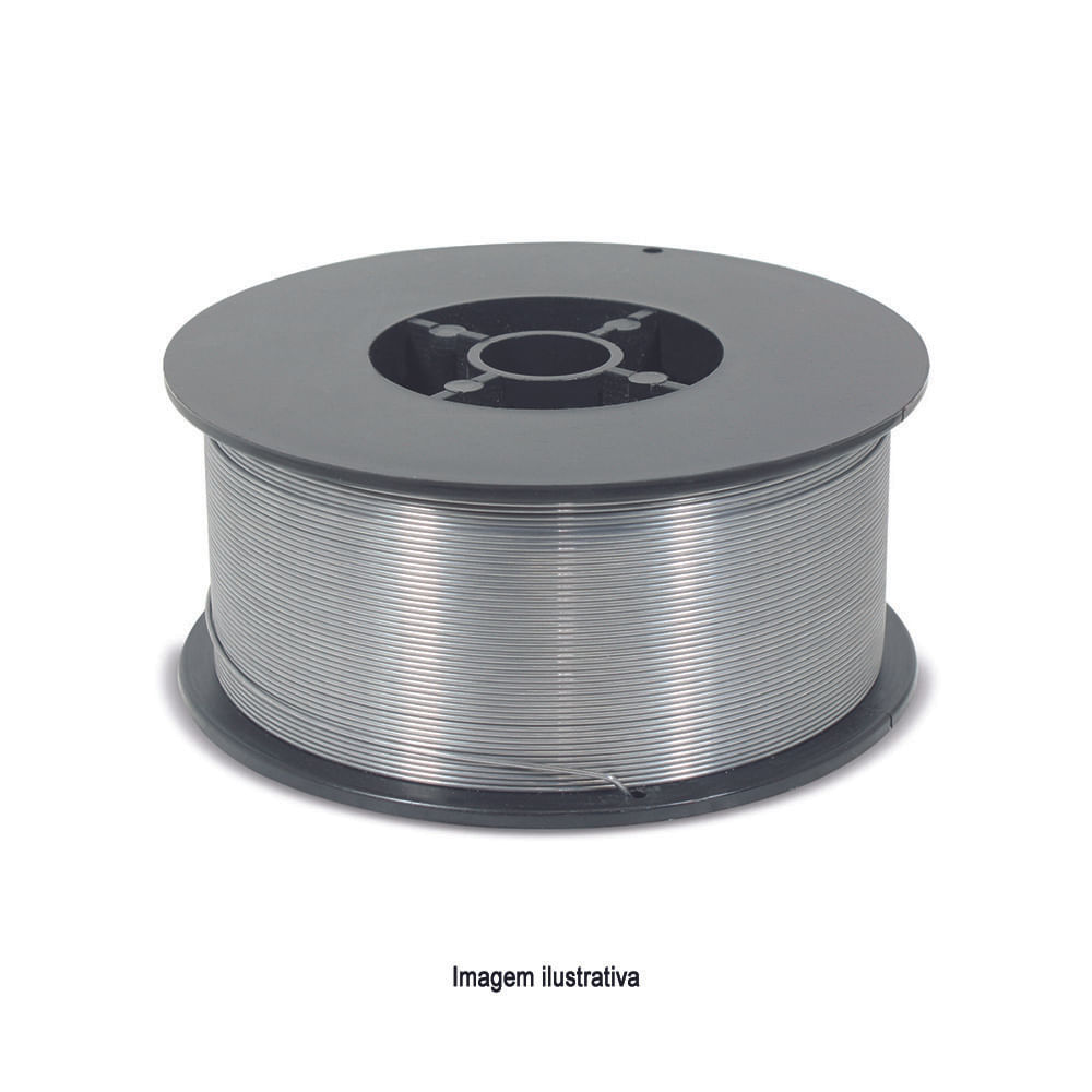 Encontraproduto.com.br - Arame De Solda Revestido 4 Rolos Com 1Kg Mig Sem Gás 0.8Mm