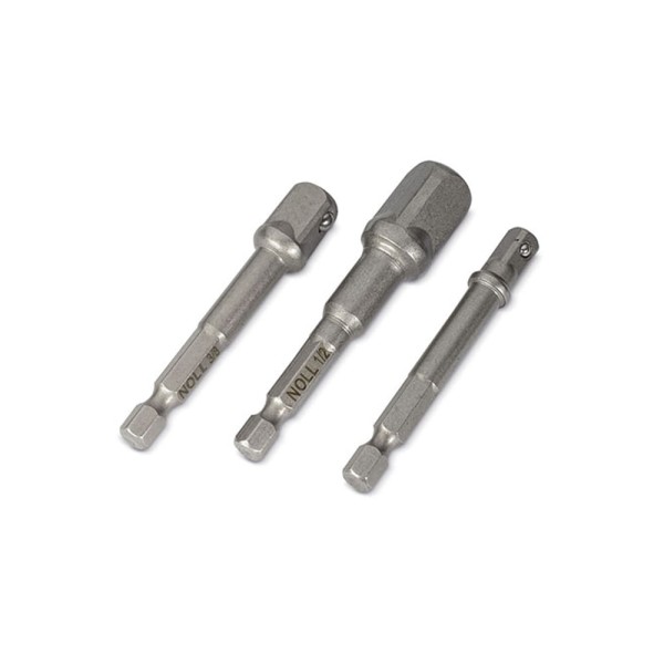 Jogo de suportes para soquete 3 peças 1/4 ‘’ – 3/8 ‘’ – 1/2 ‘’ Noll 439,0001