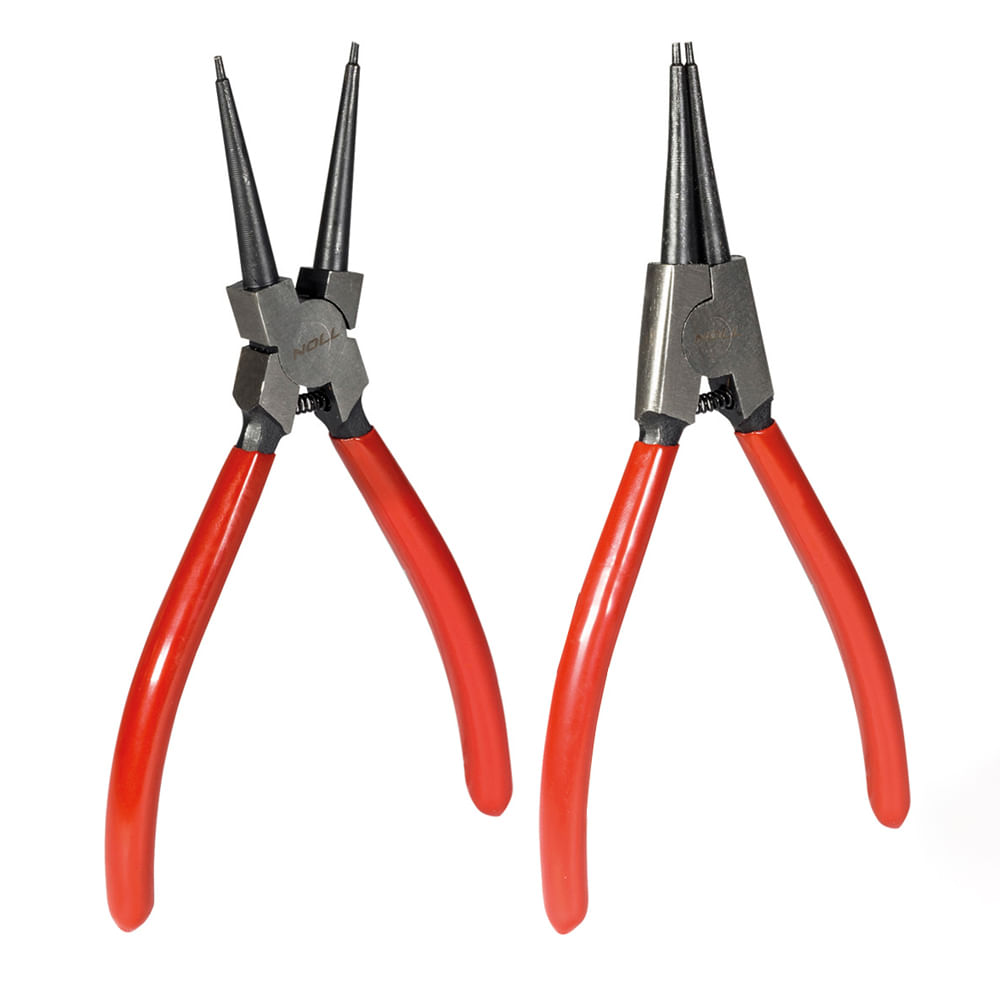 Alicate para anéis externo reto tam. 9 ‘’ abertura 1.5/8 ‘’ – 4 ‘’ Noll 402,0005