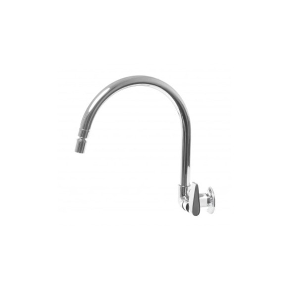 Torneira Sigma 1165 Cozinha Parede Bica Móvel Arejador Articulado Pinna Cromado 40580210