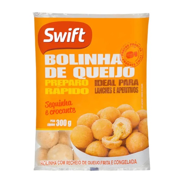 Encontraproduto.com.br - Bolinhas sabor queijo pré-frita Swift 300g