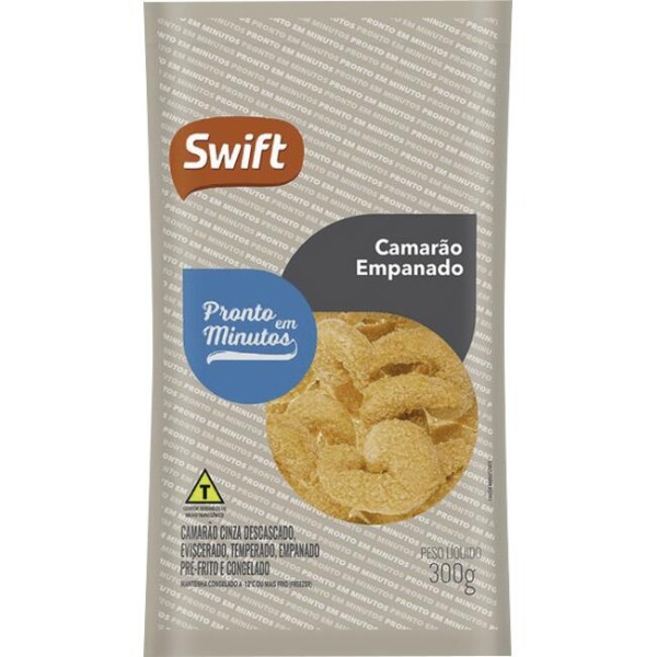 Encontraproduto.com.br - Camarão Empanado Swift Pacote com 300g
