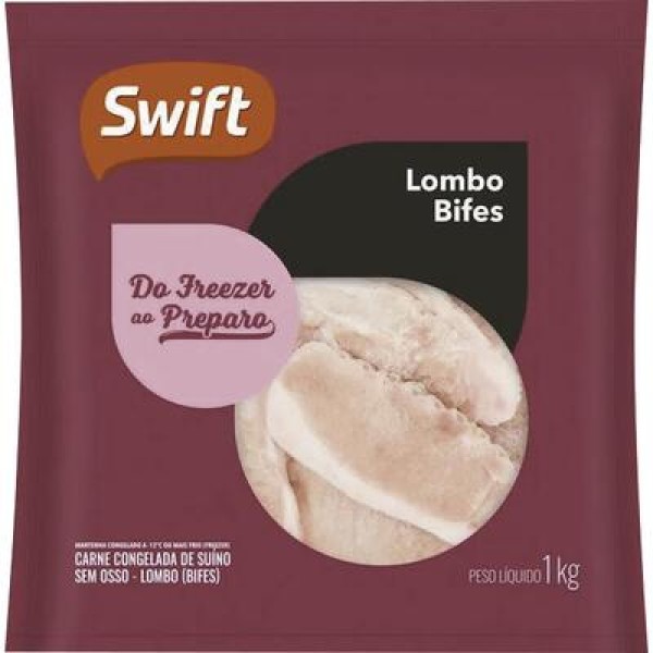 Encontraproduto.com.br - Bife lombo suíno Swift 1kg