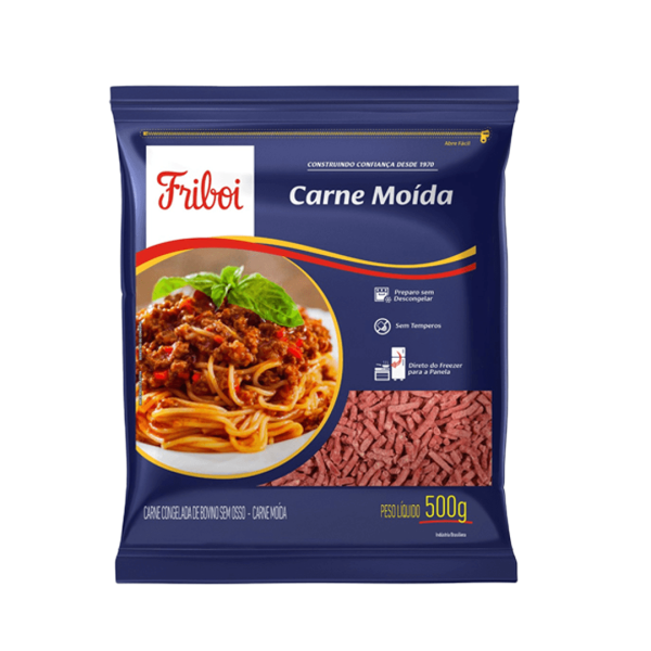 Encontraproduto.com.br - Carne Moída Friboi Congelada 500g
