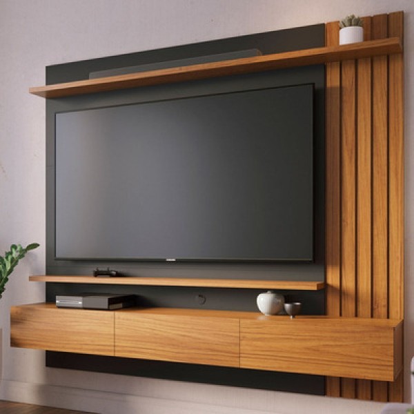 Estante Home para TV até 70 Polegadas 3 Portas Juriti 1.8 Colibri
