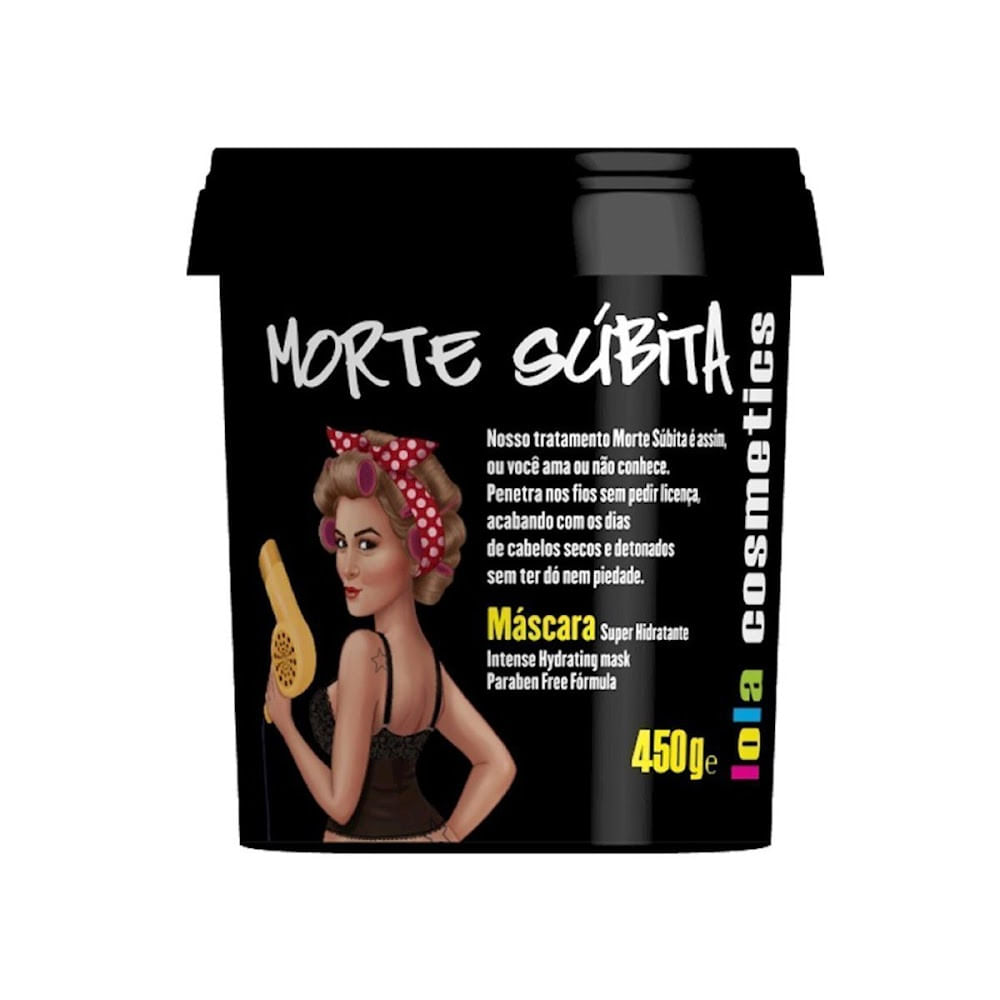 Mascara Super Hidratante 450g Morte Subita - Lola