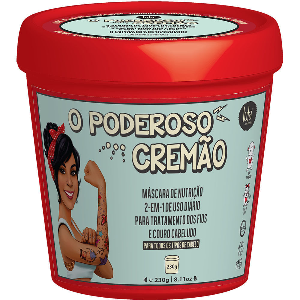 Encontraproduto.com.br - Mascara De Nutricao 230g O Poderoso Cremao - Lola