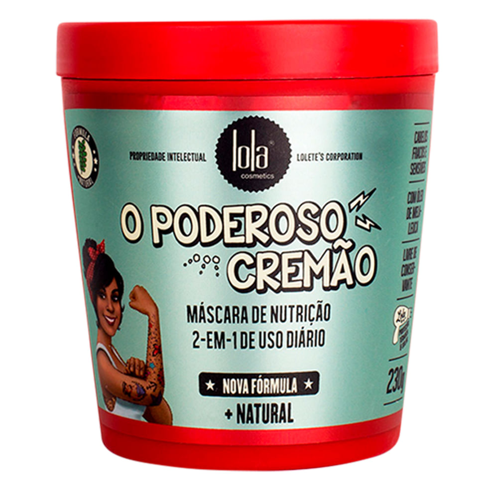 Encontraproduto.com.br - Mascara De Nutricao 230g O Poderoso Cremao - Lola