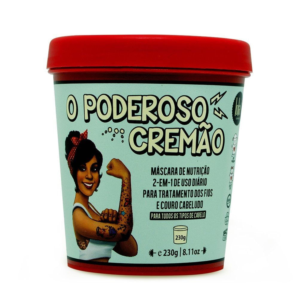 Encontraproduto.com.br - Mascara De Nutricao 230g O Poderoso Cremao - Lola