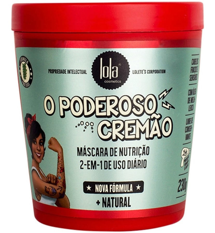 Encontraproduto.com.br - Mascara De Nutricao 230g O Poderoso Cremao - Lola