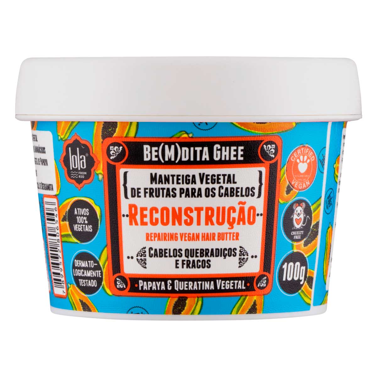 Encontraproduto.com.br - Mascara Bem Dita Ghee 100g Reconstrucao Papaya - Lola