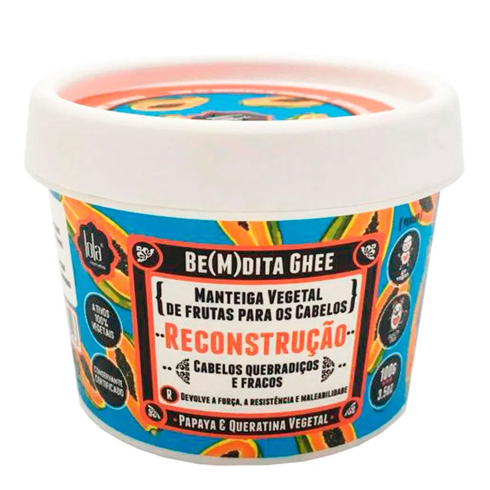 Encontraproduto.com.br - Mascara Bem Dita Ghee 100g Reconstrucao Papaya - Lola