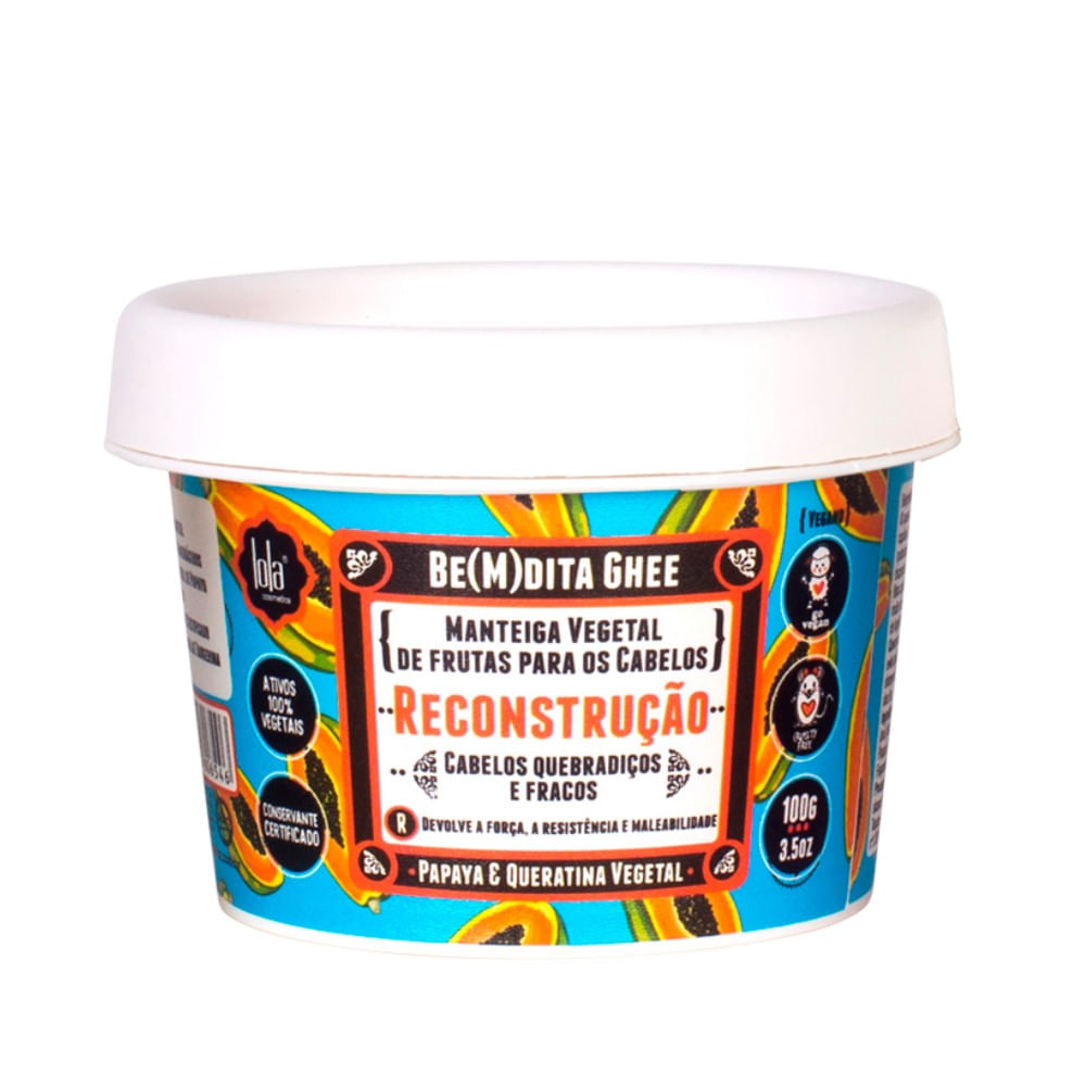 Encontraproduto.com.br - Mascara Bem Dita Ghee 100g Reconstrucao Papaya - Lola