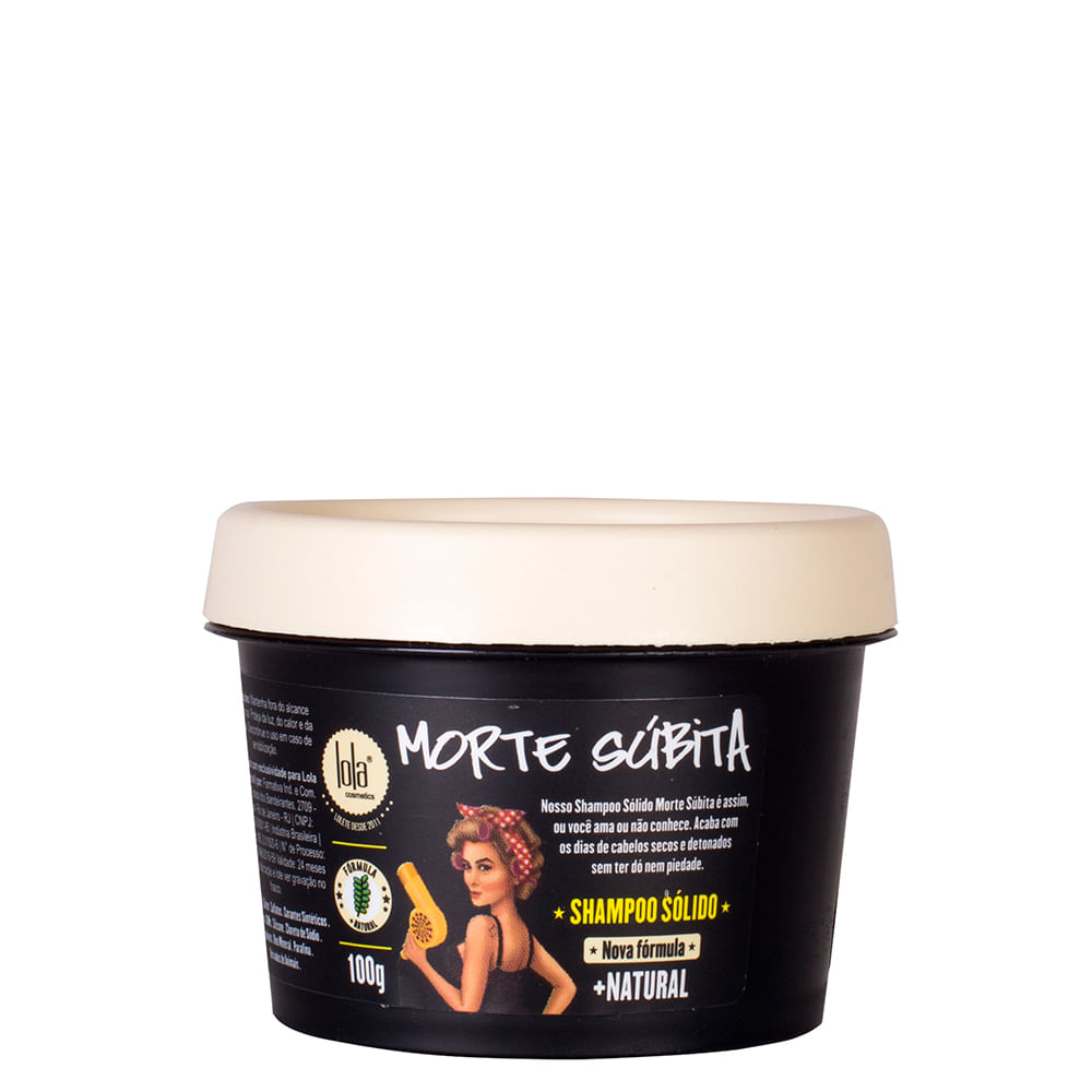 Encontraproduto.com.br - Shampoo Sólido 100g Morte Súbita - Lola