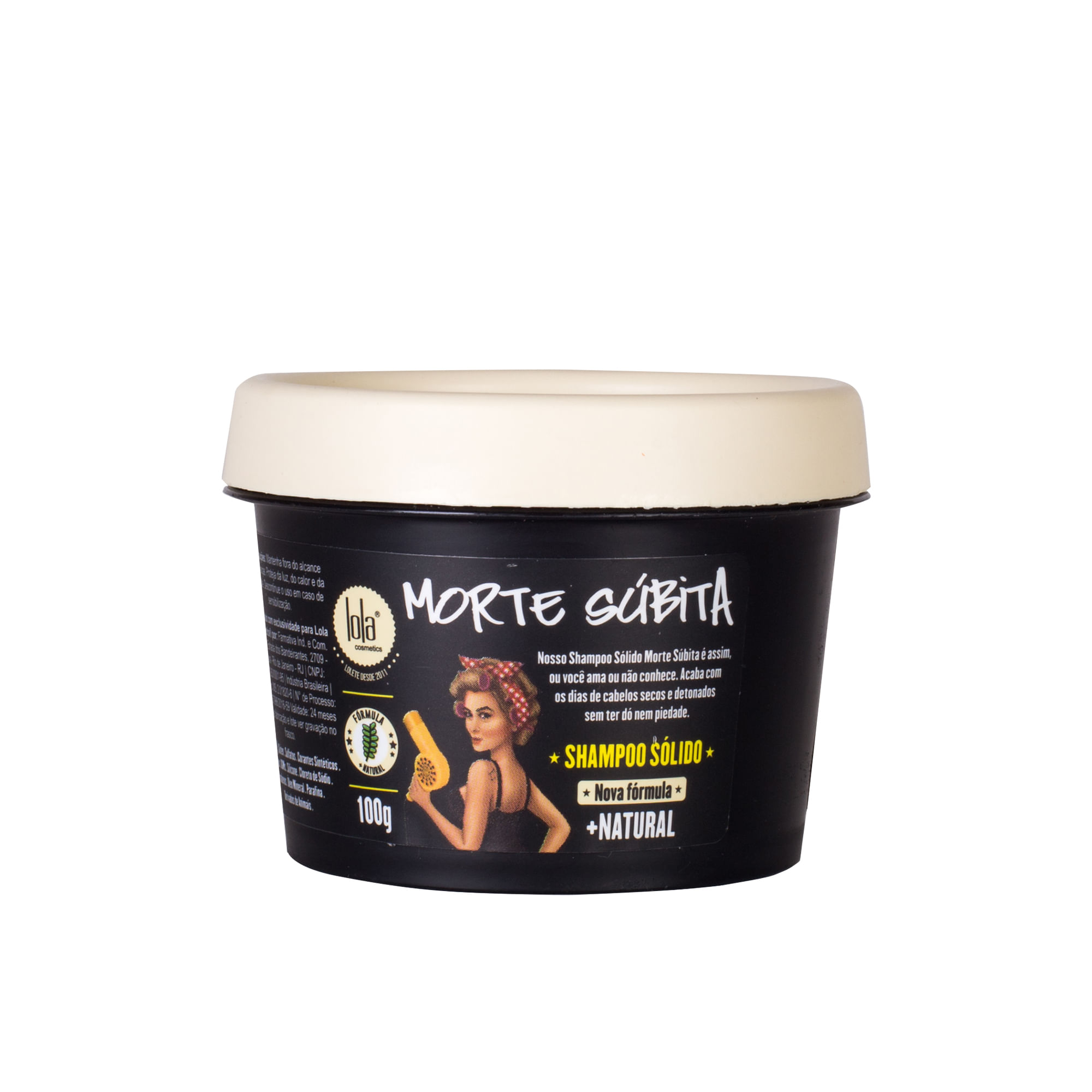 Encontraproduto.com.br - Shampoo Sólido 100g Morte Súbita - Lola