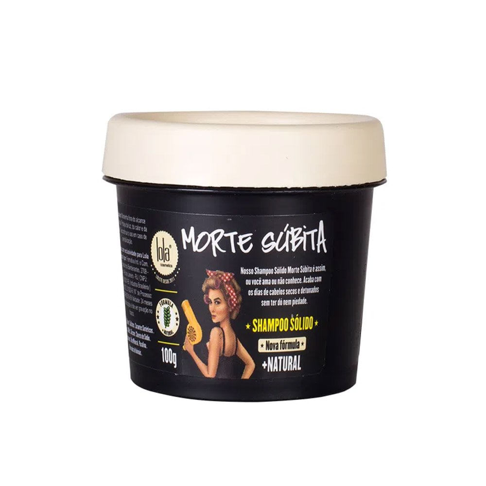 Encontraproduto.com.br - Shampoo Sólido 100g Morte Súbita - Lola