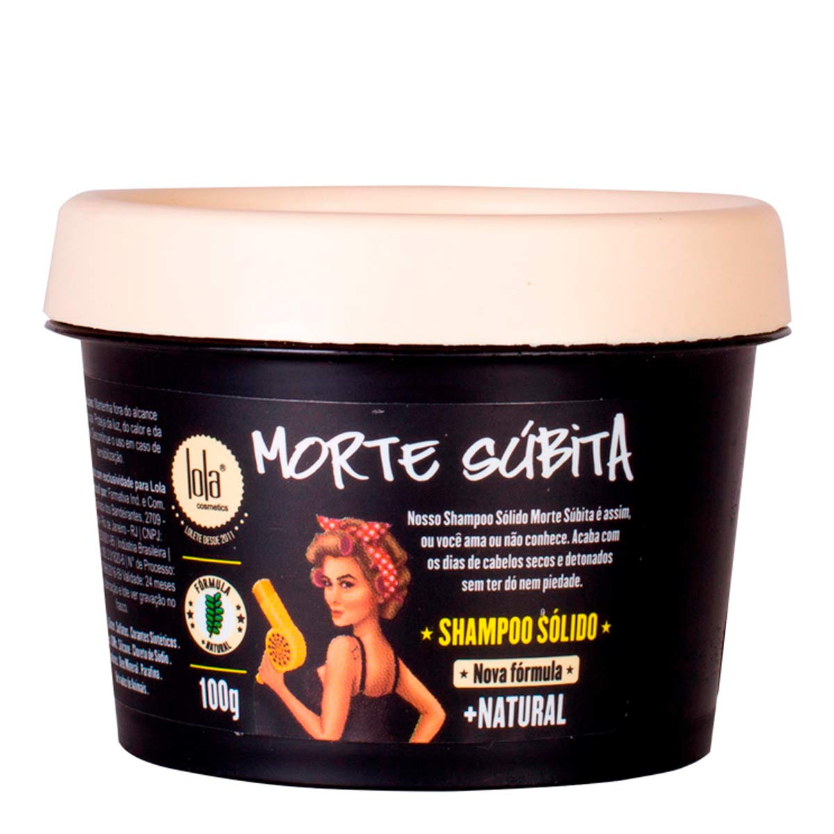 Encontraproduto.com.br - Shampoo Sólido 100g Morte Súbita - Lola