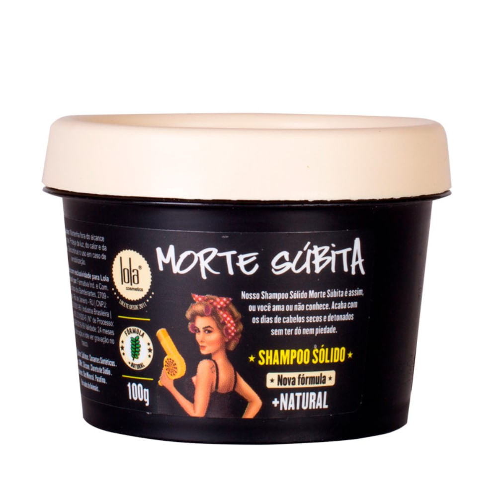 Encontraproduto.com.br - Shampoo Sólido 100g Morte Súbita - Lola