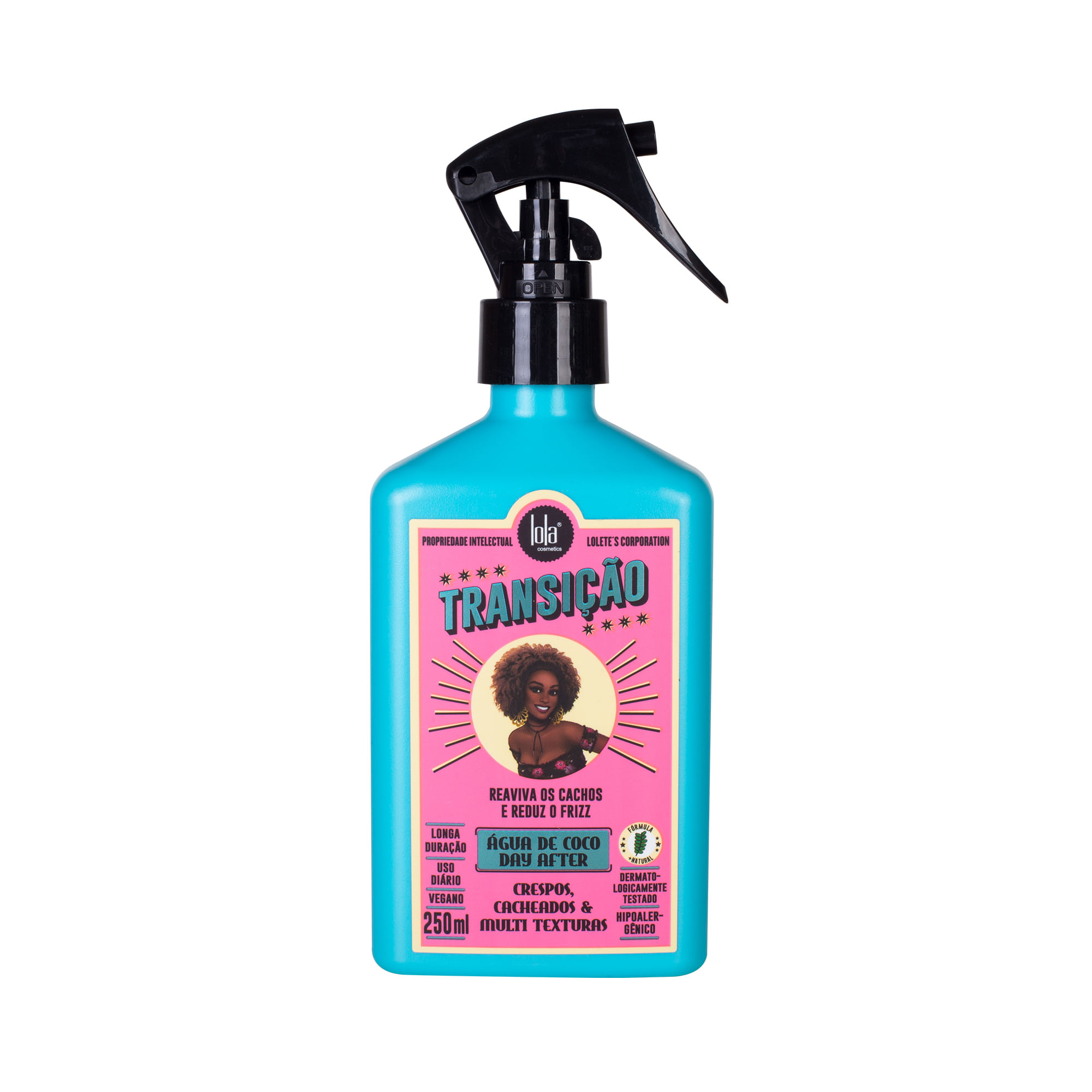 Spray Transição Água de Coco Day After 250ml Lola