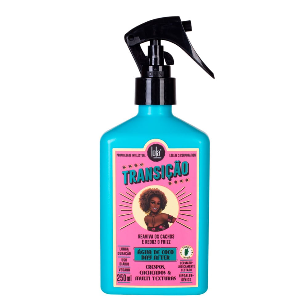 Encontraproduto.com.br - Spray Transição Água de Coco Day After 250ml Lola