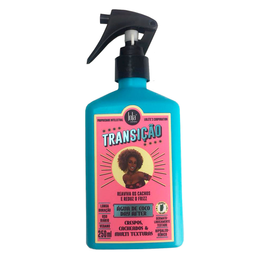Encontraproduto.com.br - Spray Transição Água de Coco Day After 250ml Lola