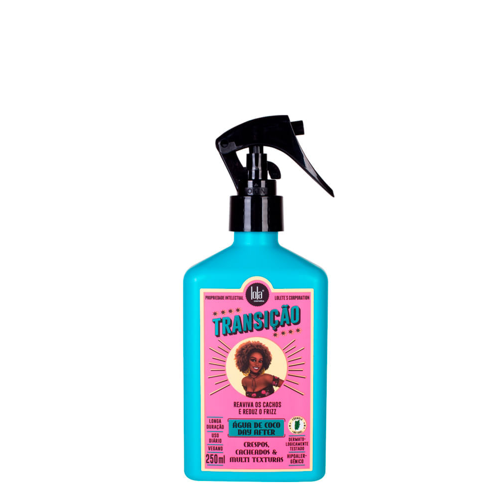 Encontraproduto.com.br - Spray Transição Água de Coco Day After 250ml Lola