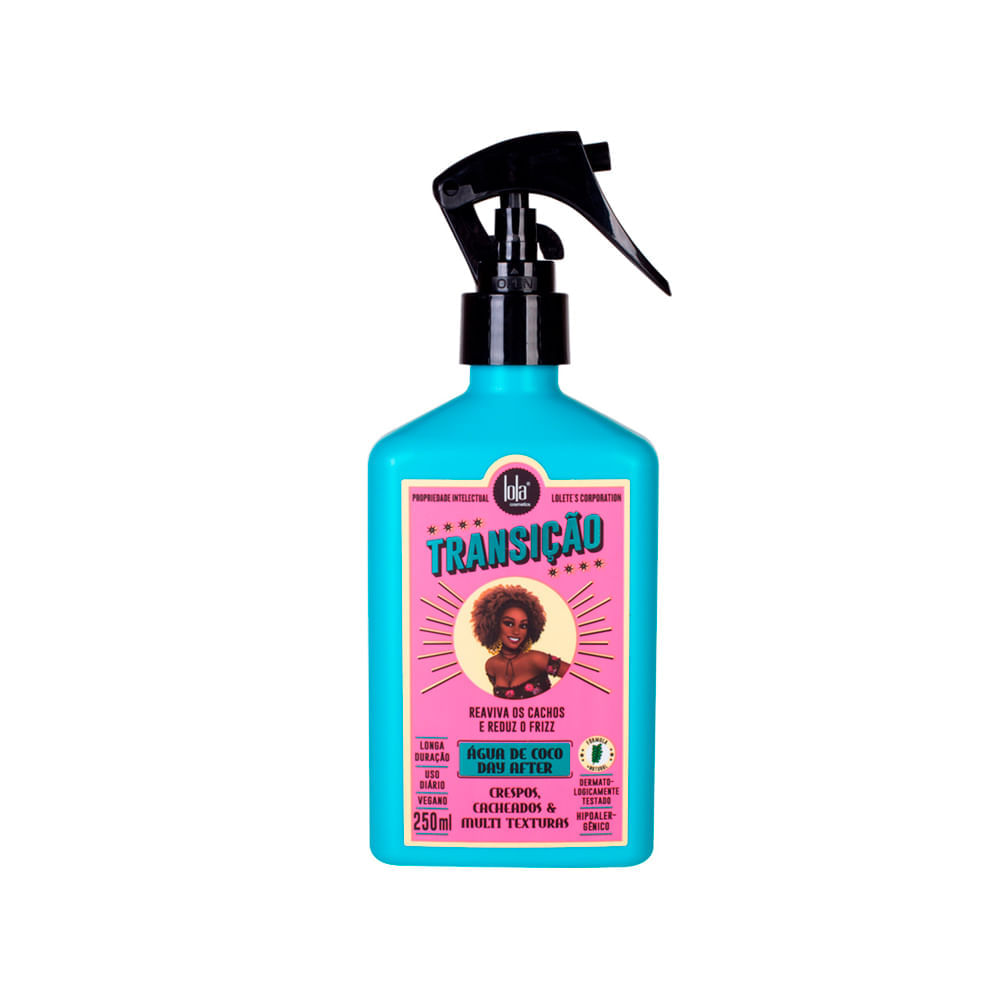 Encontraproduto.com.br - Spray Transição Água de Coco Day After 250ml Lola