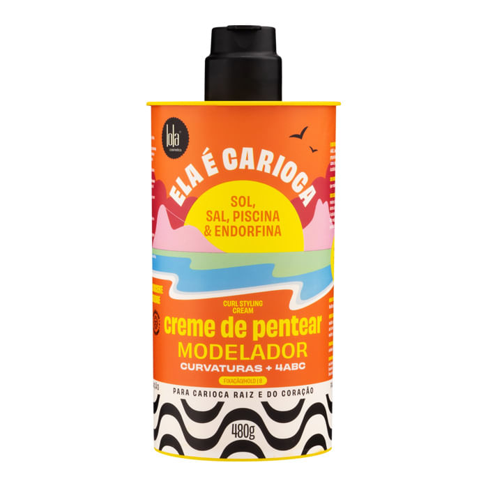 Encontraproduto.com.br - Creme De Pentear 480g 4ABC Ela é Carioca - Lola
