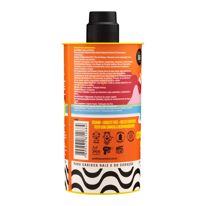 Encontraproduto.com.br - Creme De Pentear 480g 4ABC Ela é Carioca - Lola