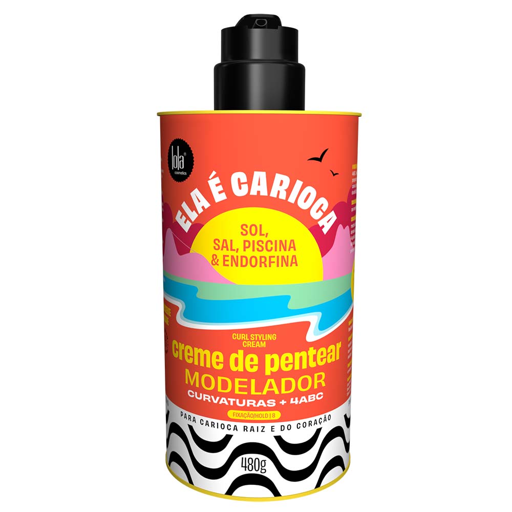 Encontraproduto.com.br - Creme De Pentear 480g 4ABC Ela é Carioca - Lola
