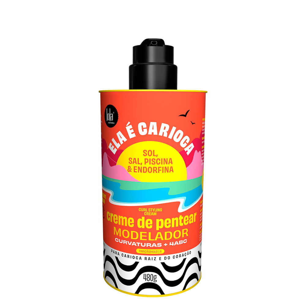 Encontraproduto.com.br - Creme De Pentear 480g 4ABC Ela é Carioca - Lola