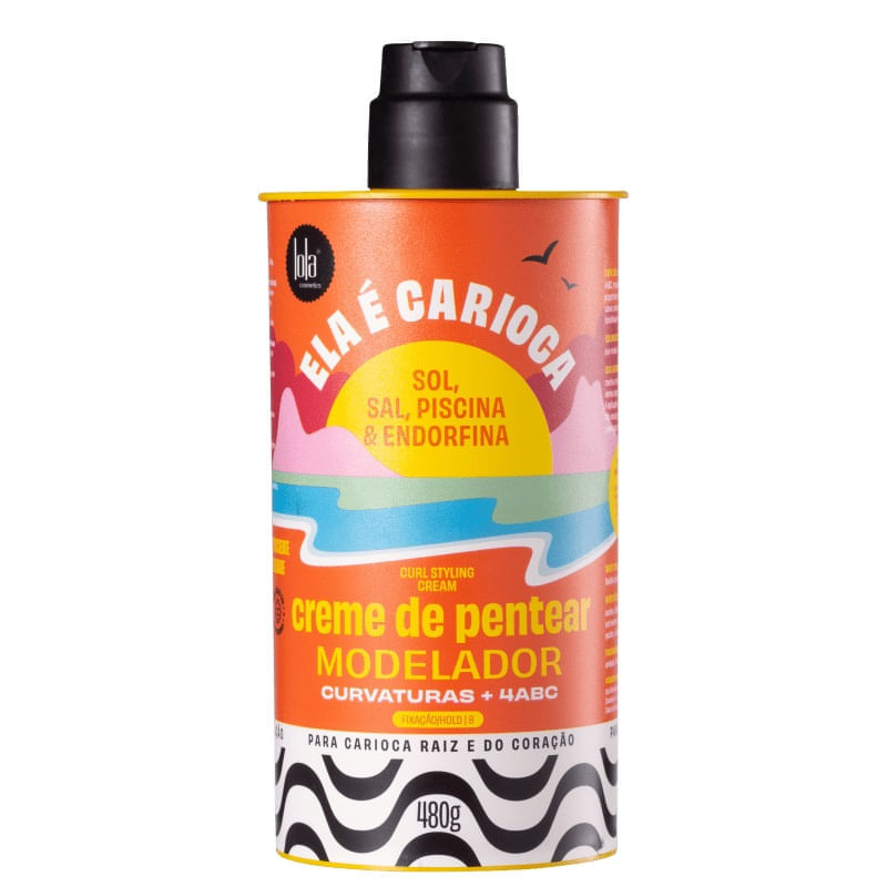 Encontraproduto.com.br - Creme De Pentear 480g 4ABC Ela é Carioca - Lola