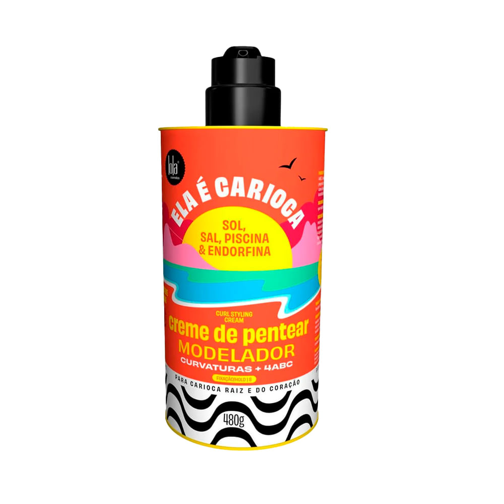 Encontraproduto.com.br - Creme De Pentear 480g 4ABC Ela é Carioca - Lola