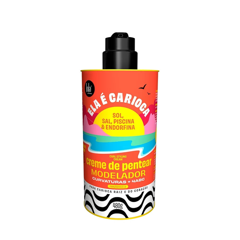 Encontraproduto.com.br - Creme De Pentear 480g 4ABC Ela é Carioca - Lola